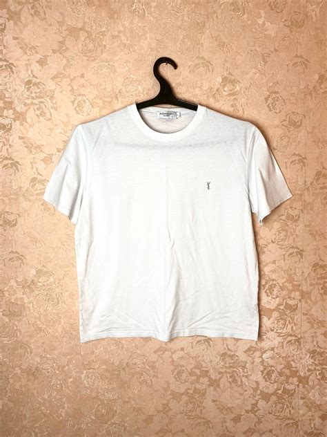 ysl small logo tee